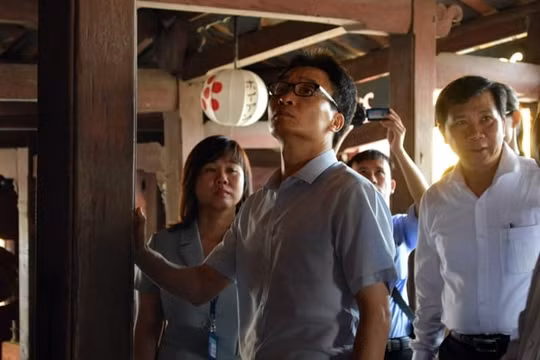 Trình Thủ tướng xem xét, ứng vốn trùng tu dự án cấp thiết tại Hội An