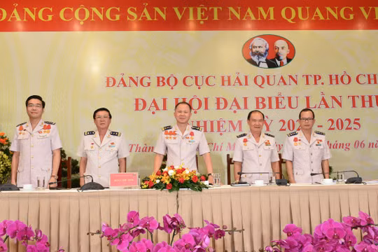 Ông Đinh Ngọc Thắng tái đắc cử Bí thư Đảng bộ Cục Hải quan TP.HCM