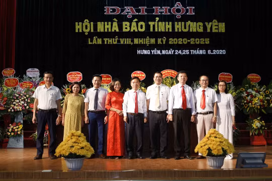 Đại hội Hội Nhà báo tỉnh Hưng Yên lần thứ VIII, nhiệm kỳ 2020 – 2025