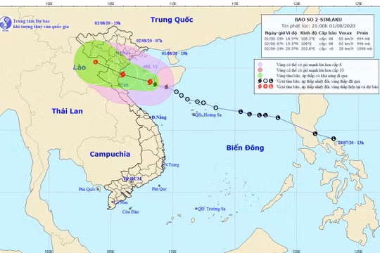 Thanh Hóa: Công điện khẩn số 17 chỉ đạo ứng phó với bão số 2