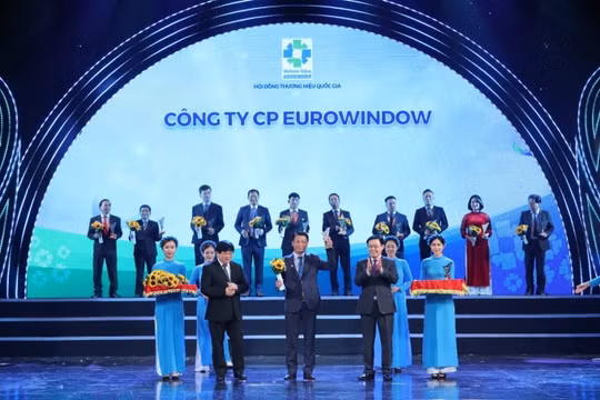 Eurowindow - Tự hào 5 lần liên tiếp đạt Thương hiệu quốc gia
