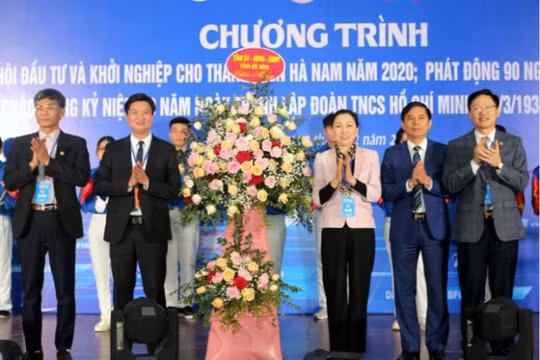 Hà Nam tổ chức Ngày hội đầu tư và khởi nghiệp cho thanh niên năm 2020