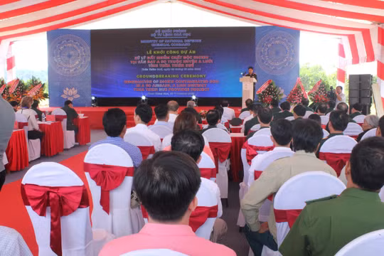 Huế: Khởi công dự án 76 tỷ đồng để xử lý đất nhiễm chất độc Dioxin