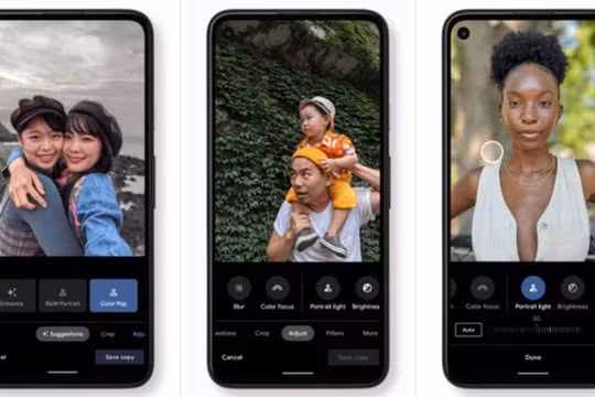 Google công bố các tính năng Al cung cấp cho Google Photos