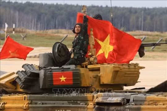 Đội tuyển xe tăng Việt Nam giành Huy chương vàng tại Army Games 2020