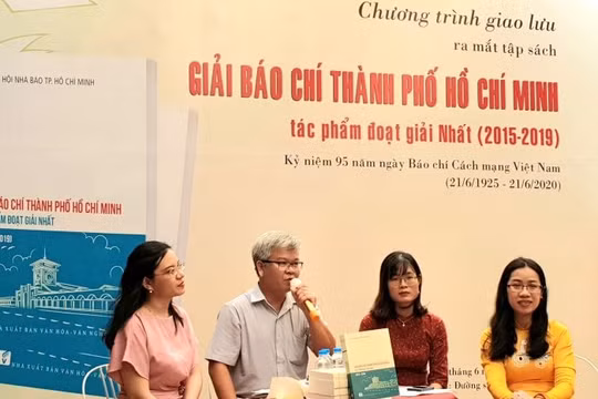 Ra mắt tuyển tập những tác phẩm đoạt giải nhất Giải báo chí TP.HCM (2015 - 2019)