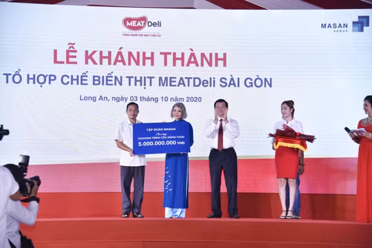 Tập đoàn Masan đóng góp gần 30 tỷ đồng cho các hoạt động an sinh xã hội