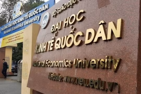 Bộ Giáo dục 'tuýt còi' vụ Đại học Kinh tế quốc dân đào tạo tiến sĩ trước khi xét tuyển