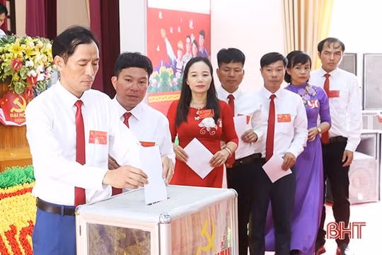 Hà Tĩnh: Phấn đầu cơ bản tổ chức xong đại hội Đảng bộ cấp huyện trong tháng 7/2020