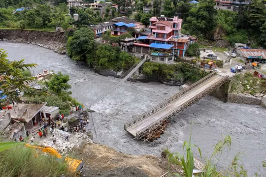 Nepal: Lũ lụt, lở đất khiến hơn 40 người thiệt mạng