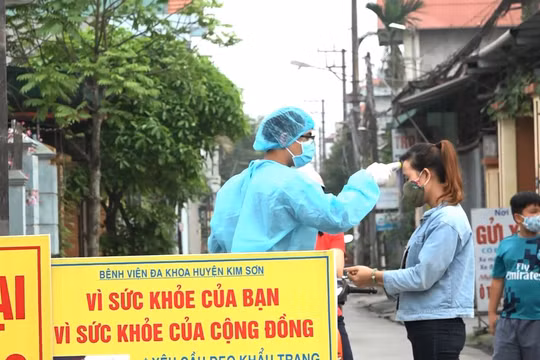 Ninh Bình: Không lơ là trong công tác phòng, chống dịch Covid-19