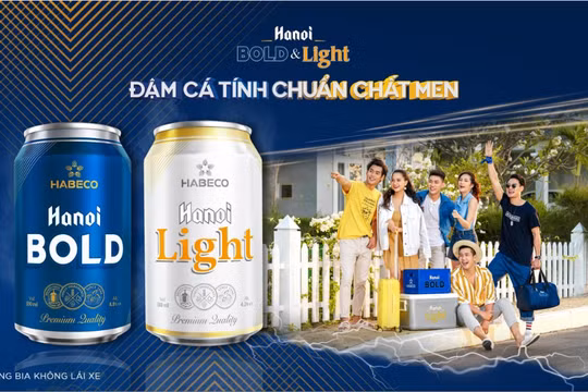Chào hè đầy sôi động với Hanoi BOLD và Hanoi Light lon 330ml mới dành cho giới trẻ yêu trải nghiệm và khám phá
