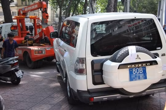 Tỉnh Thái Bình sử dụng 4 xe ôtô biển số 80 chưa phù hợp quy định về đăng ký xe