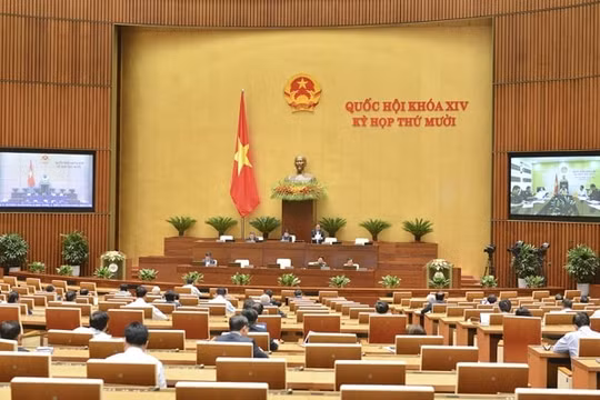Ngày 22/10, Quốc hội thảo luận trực tuyến về 2 dự thảo Luật