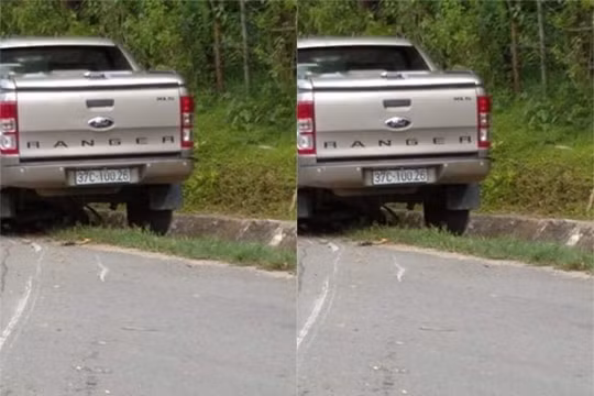 Nghệ An: Công an xác định người lái xe bán tải gây chết người là Trưởng phòng TN&MT huyện