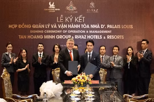 Tân Hoàng Minh "bắt tay" cùng Ri- Yaz Hotels & Resorts để quản lý vận hành cung điện đá D’. Palais Louis