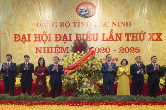 Đại tướng Tô Lâm dự và chỉ đạo Đại hội Đảng bộ tỉnh Bắc Ninh lần thứ XX