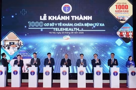 Mở rộng mạng lưới khám, chữa bệnh từ xa đến 14.000 cơ sở y tế trong cả nước