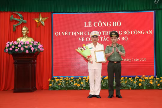 Thượng tá Huỳnh Hoài Hận được bổ nhiệm giữ chức Phó Giám đốc Công an tỉnh Sóc Trăng