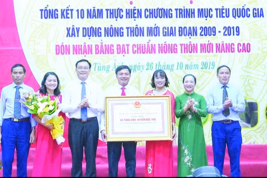 Những bài học rút ra từ huyện Nông thôn mới Đức Thọ