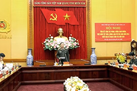 Hội nghị phòng, chống tham nhũng, chống lãng phí trong lực lượng Công an nhân dân