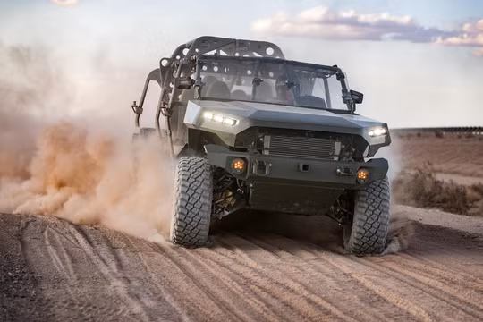 GM sản xuất xe quân đội Mỹ dựa trên kiến trúc xe bán tải Chevrolet Colorado ZR2