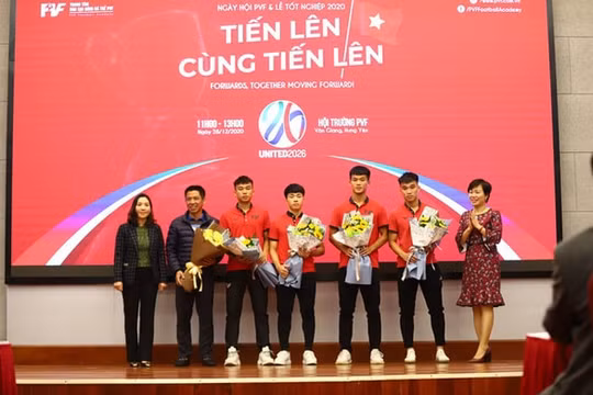 20 cầu thủ xuất sắc được PVF chuyển nhượng cho các CLB V.League, hạng Nhất