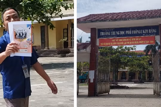 Hà Nam: Nhiều bất cập tại dự án sửa chữa Trường THPT C Kim Bảng?