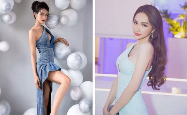 Hay trong thiết kế này, vì phần khoét ở vòng eo trong thiết kế mà Hương Giang diện chỉ một khoảng rất nhỏ nên vòng ngực của Hoa hậu chuyển giới chỉ hơi lấp ló mà thôi. Ngược lại, khoảng hở trên chiếc váy của Hoài Sa diện lại quá rộng và sâu nên nhìn ở góc nghiêng, gần như đã thấy rõ nguyên bầu ngực. Có lẽ Hoài Sa nên tinh tế hơn trong cách chọn trang phục để không phải bị dân tình la ó thêm một lần nào nữa.