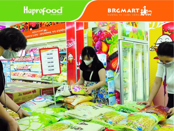 Chuỗi siêu thị/minimart Haprofood/BRGMart đã dần trở thành điểm mua sắm tin cậy của người tiêu dùng Thủ đô.