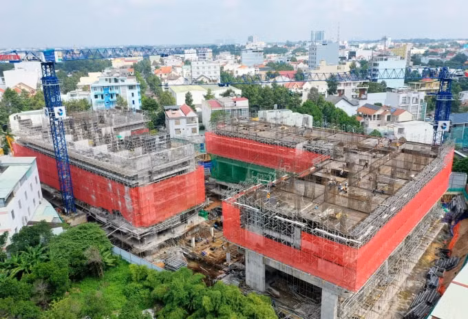 Đảm bảo tiến độ xây dựng là một lợi thế giúp tăng giá trị của dự án C-Sky View.