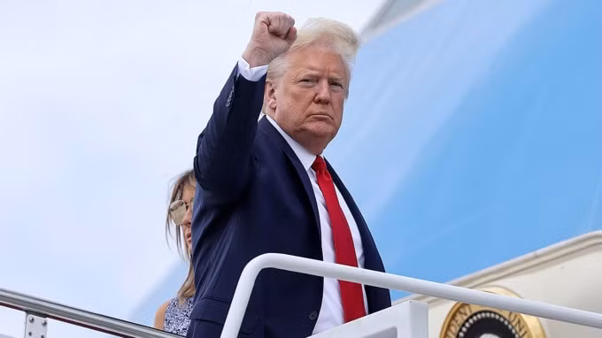 Sức khỏe của Tổng thống Donald Trump đã cải thiện tốt và có thể được xuất viện sớm - Ảnh: Reuters