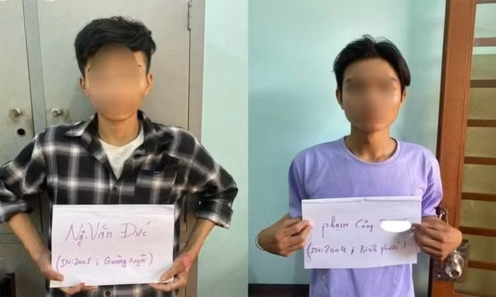 Hai nghi phạm trong vụ án đã bị bắt giữ. Ảnh: internet.