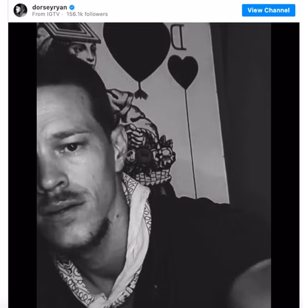 Lời chia sẻ của Ryan trên Instagram