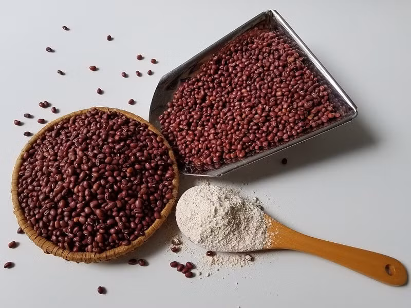 gọa và bột đậu đoe