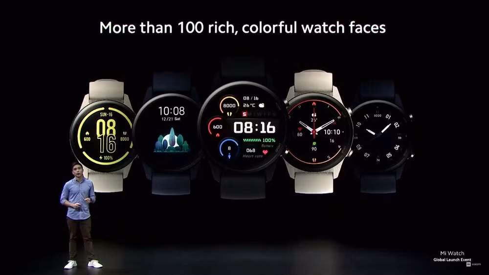 Xiaomi chính thức ra mắt Mi Watch với mức giá 100 EUR. Ảnh: internet.