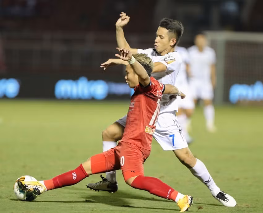 HAGL 5-2 CLB TP.H CM ở vòng 13 LS V.League 2020. Ảnh: internet.