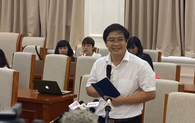 Ông Thái Văn Tài,&nbsp;ông Thái Văn Tài, Vụ trưởng Vụ Giáo dục Tiểu học cho biết, Bộ GD&ĐT (ảnh Trinh Phúc).