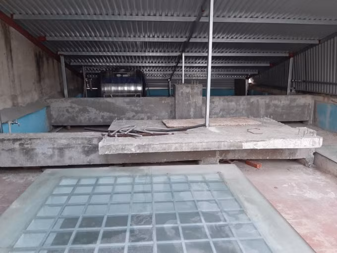 Phần công trình đã được Công ty&nbsp; CPXD&PT Nông thôn 10 hoàn thành