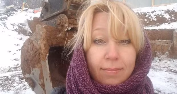 Irina Slavina, biên tập viên của một trang tin tức Nga. Ảnh: Facebook