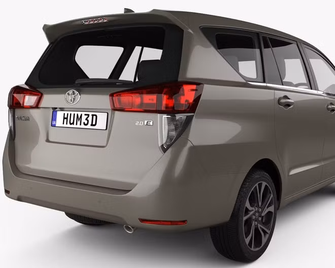 Mô hình 3D của xe Toyota Innova 2021. Ảnh: TL