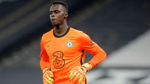 Thủ thành Edouard Mendy của Chelsea dính chấn thương khi lên tuyển. Ảnh: internet.
