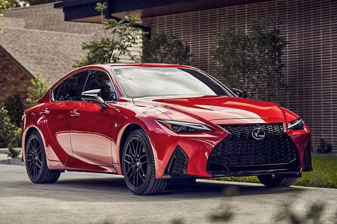 Mẫu xe Lexus IS 2021. Ảnh: Lexus