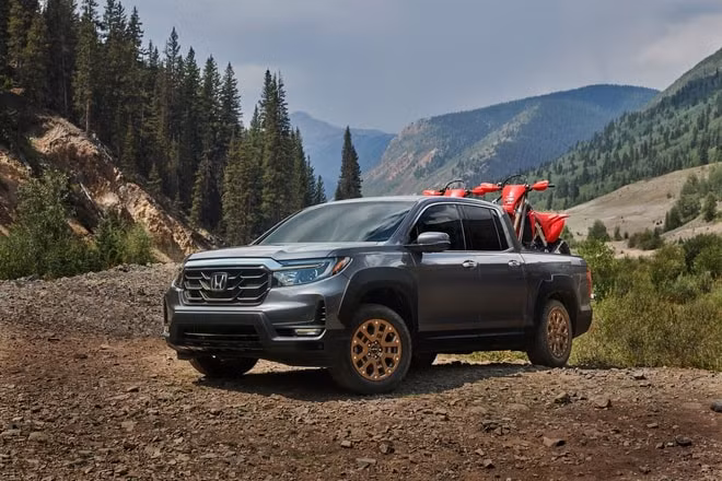 Honda Ridgeline 2021. Ảnh: Carscoops