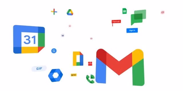 Google có tham vọng hợp nhất Gmail, Chat và Docs vào một nhóm. Ảnh: Google