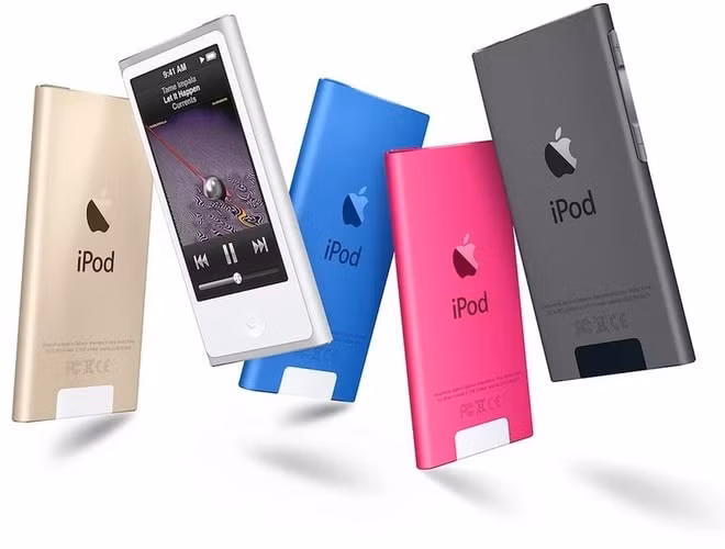 iPod nano thế hệ thứ 7. Ảnh: MacRumors