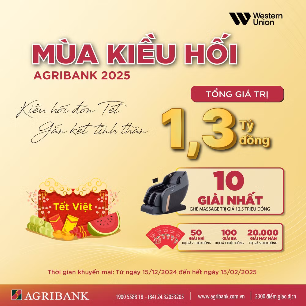 mua kieu hoi agribank 2025 kieu hoi don tet gan ket tinh than hinh 1