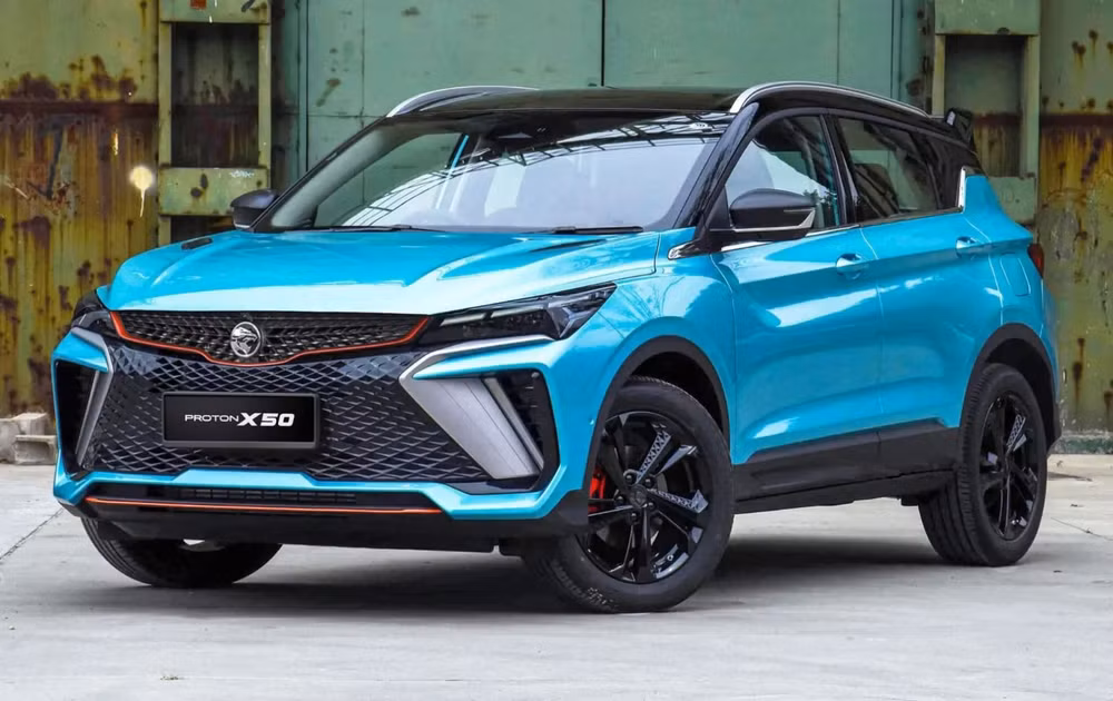 viet nam nhap khau 200 xe proton x50 dau tien tu malaysia hinh 1