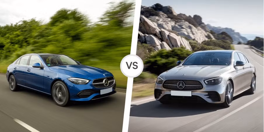 so sanh mercedes c class va e class lua chon nao tot hon hinh 1