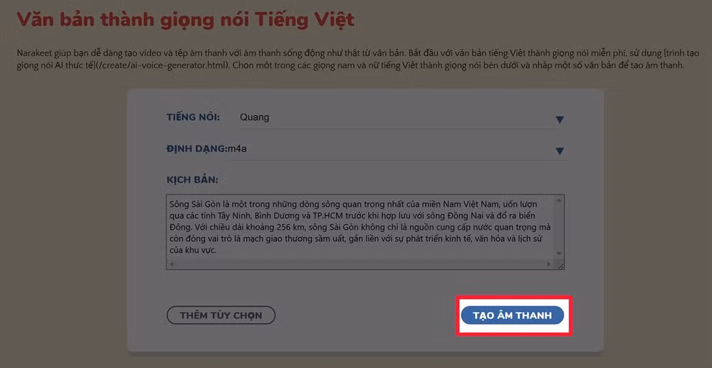 huong dan chuyen van ban thanh giong noi ai mien phi hinh 9
